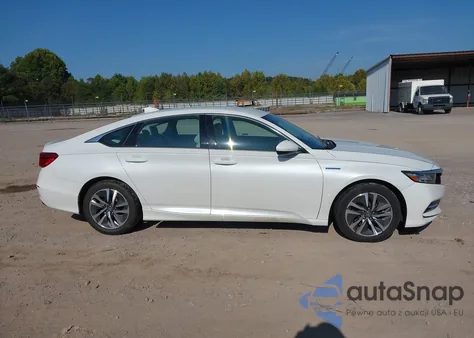 2018 Honda Accord Hybrid z USA, uszkodzony, nr VIN 1HGCV3F11JA010260